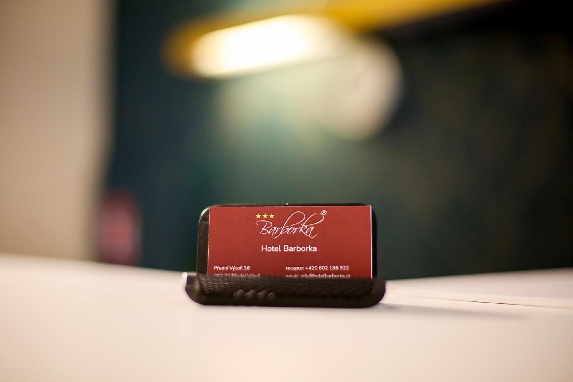 Hotel Barborka Přední Výtoň Eksteriør billede
